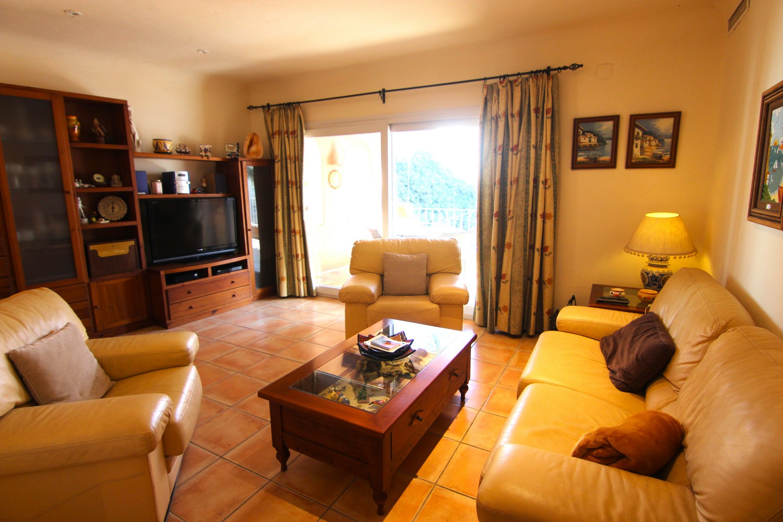 Appartement spacieux à vendre avec vue sur la mer à Moraira.