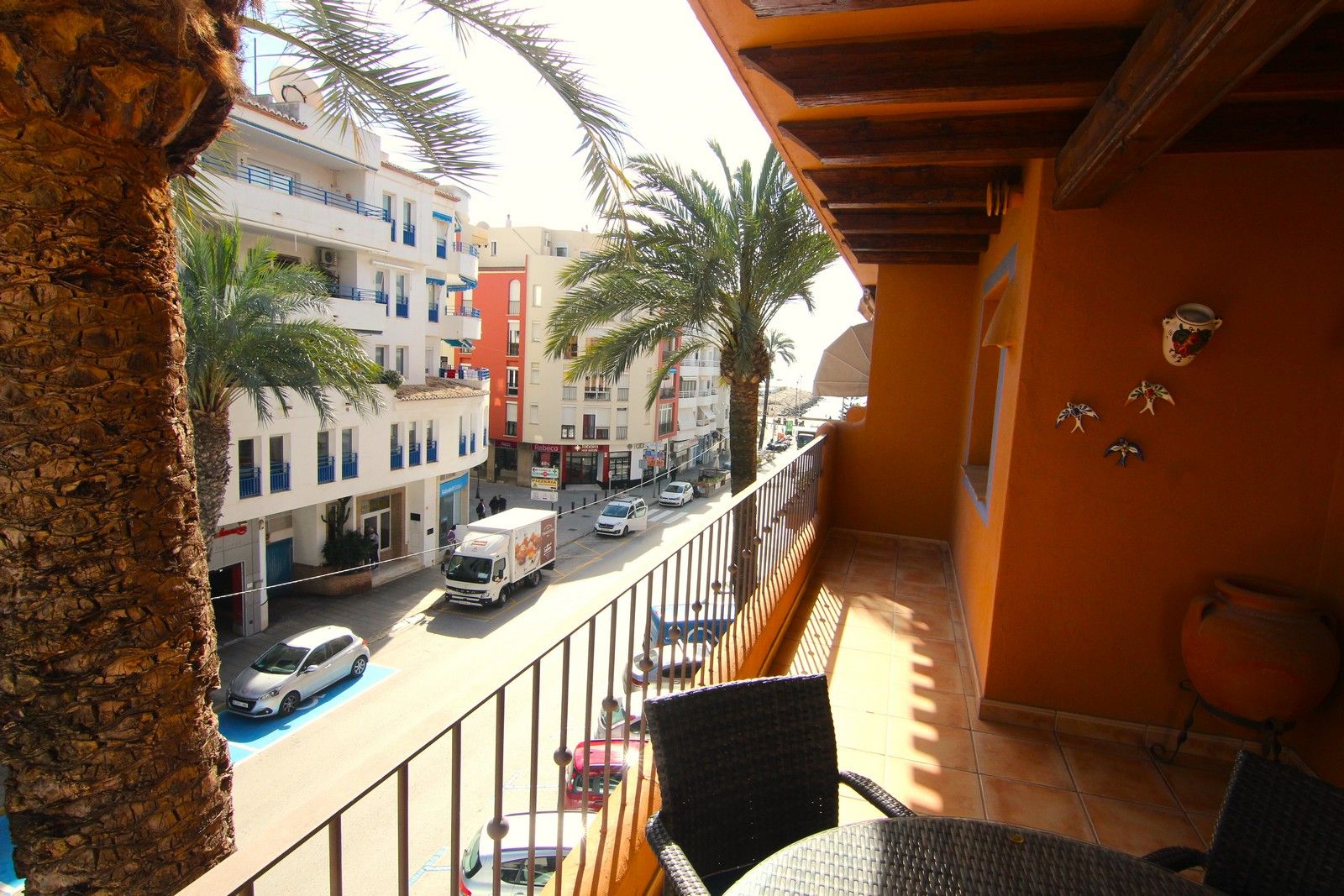 Appartement spacieux à vendre avec vue sur la mer à Moraira.