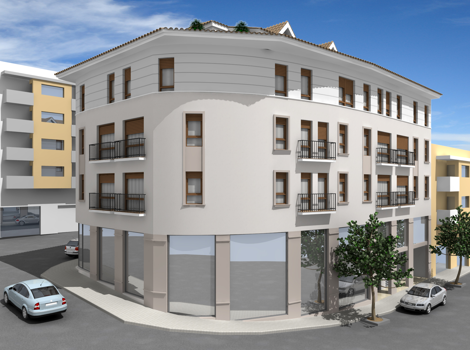 Appartements nouvellement construits à vendre à Moraira.