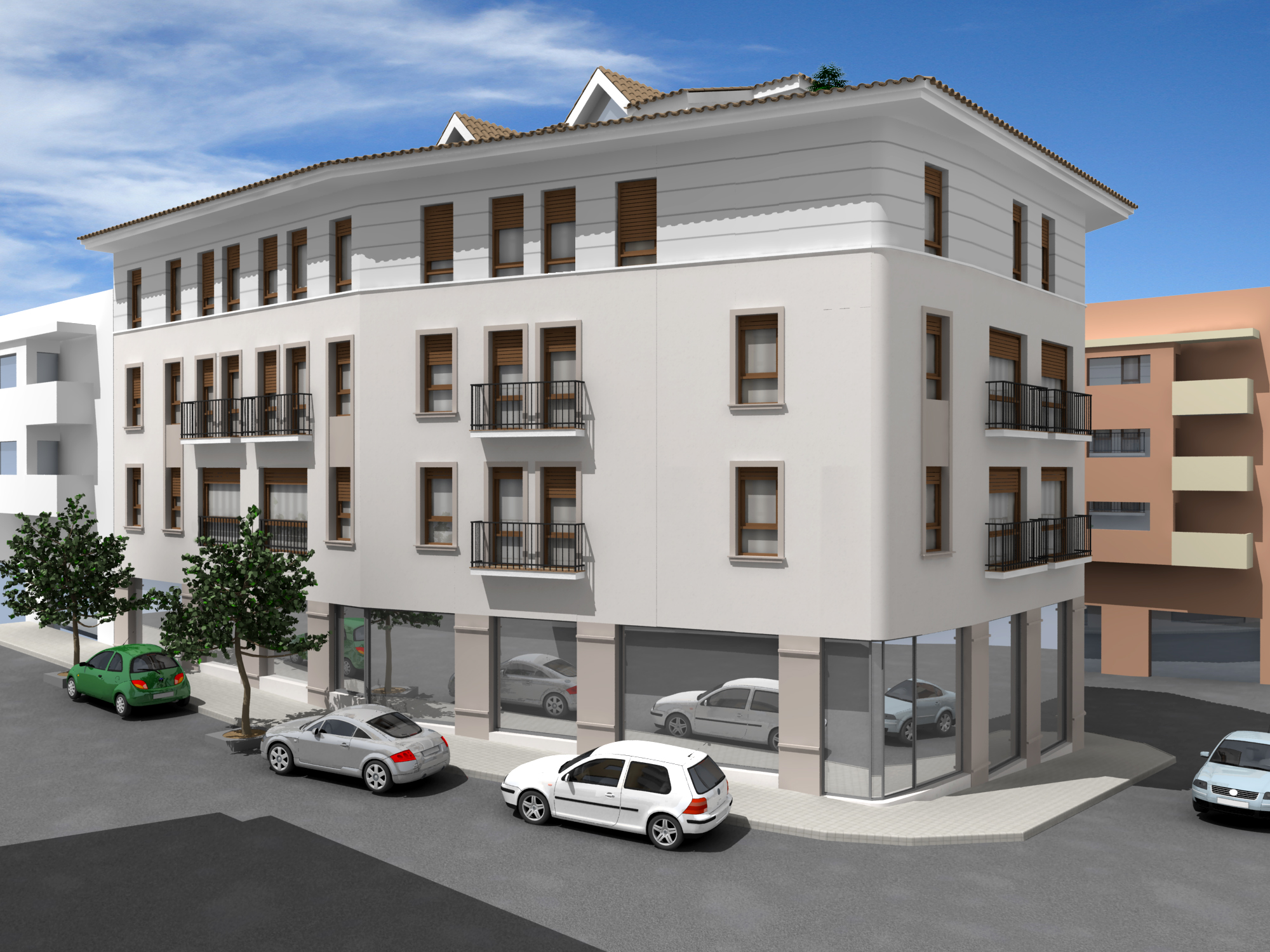 Appartements nouvellement construits à vendre à Moraira.