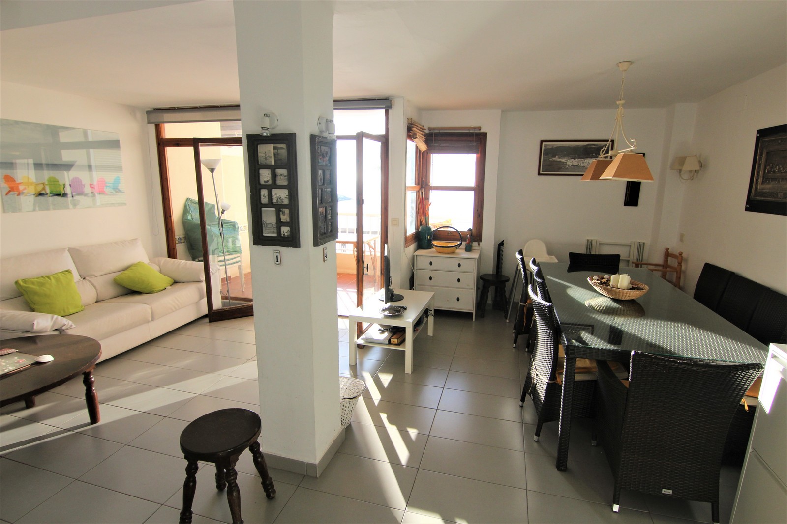 Appartement à vendre avec vue sur la mer à Moraira.