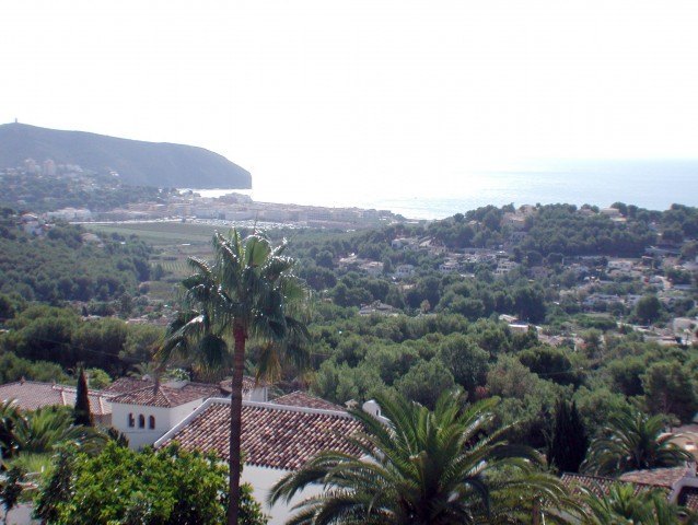 Villa avec vue spectaculaire sur la mer à Benimeit, Moraira.